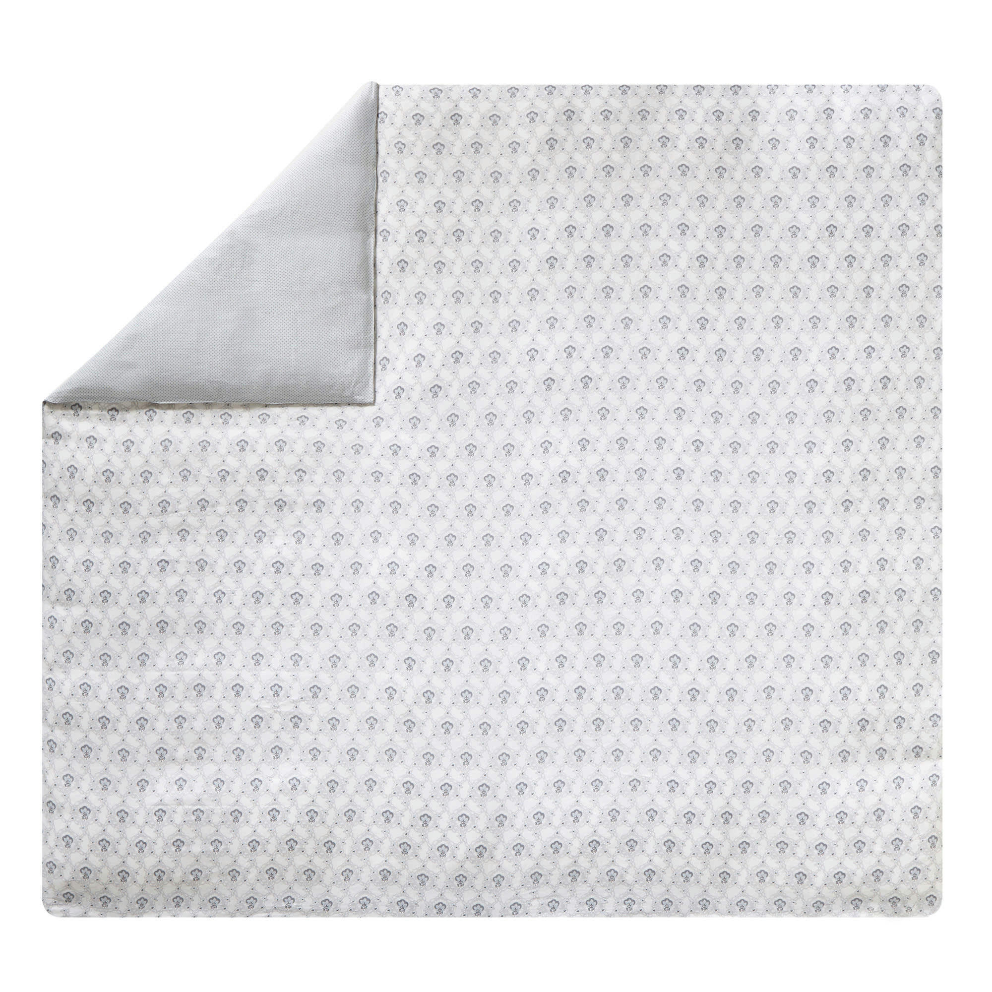 LOURMARIN - Housse de couette en lin blanc 260x240