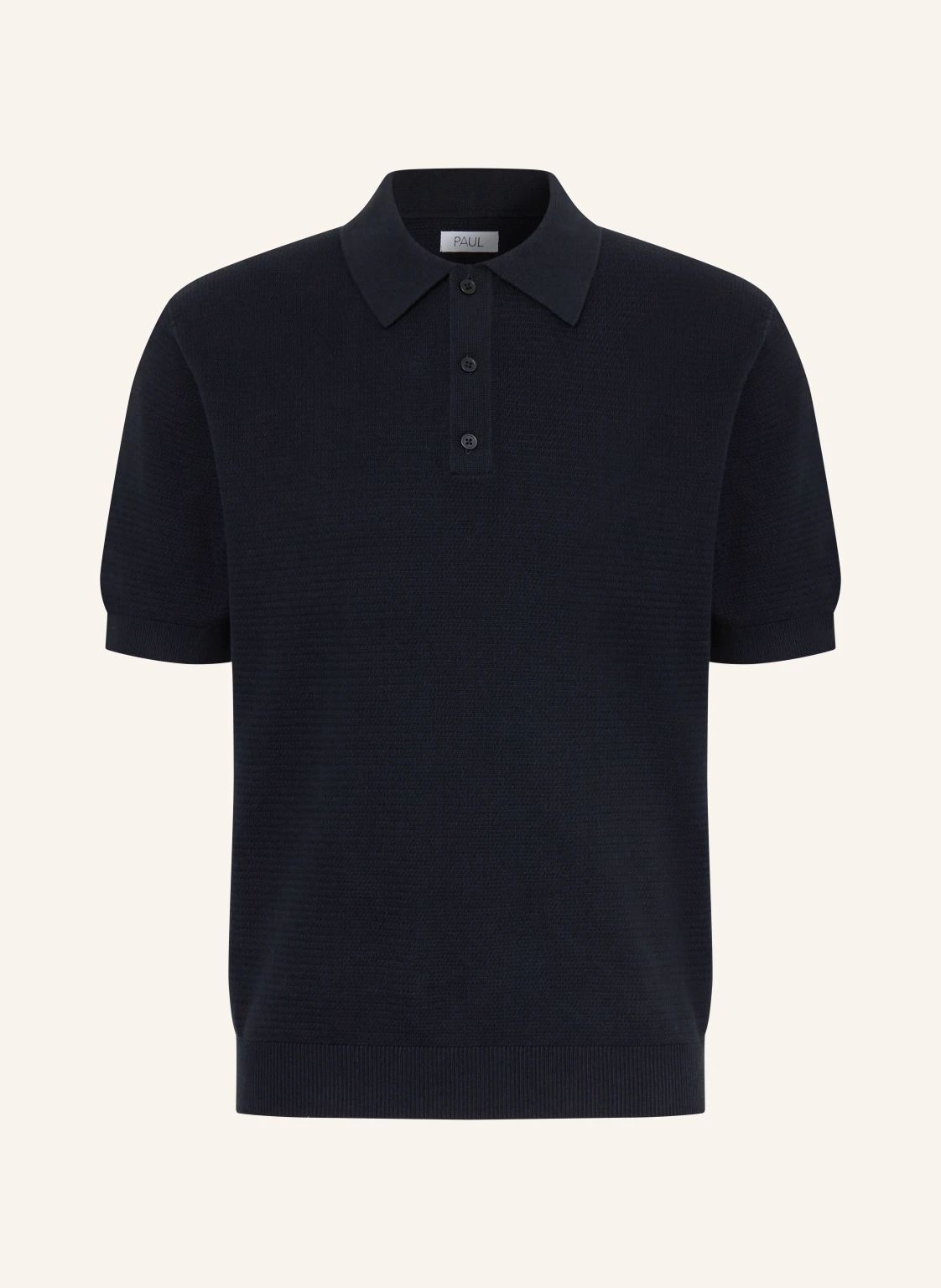 PAUL Strick-Poloshirt