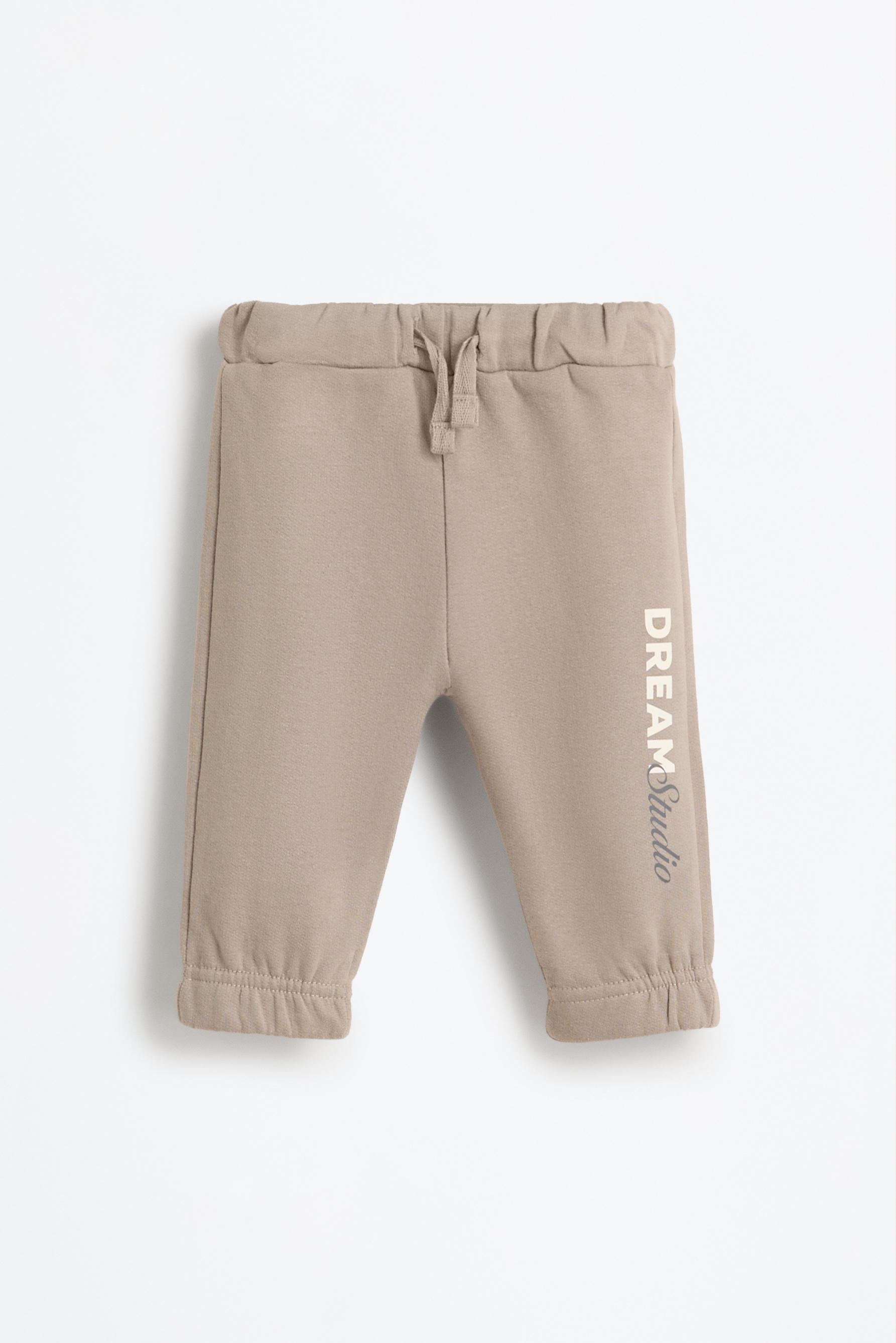 Pack 2 pantalones felpa combinados