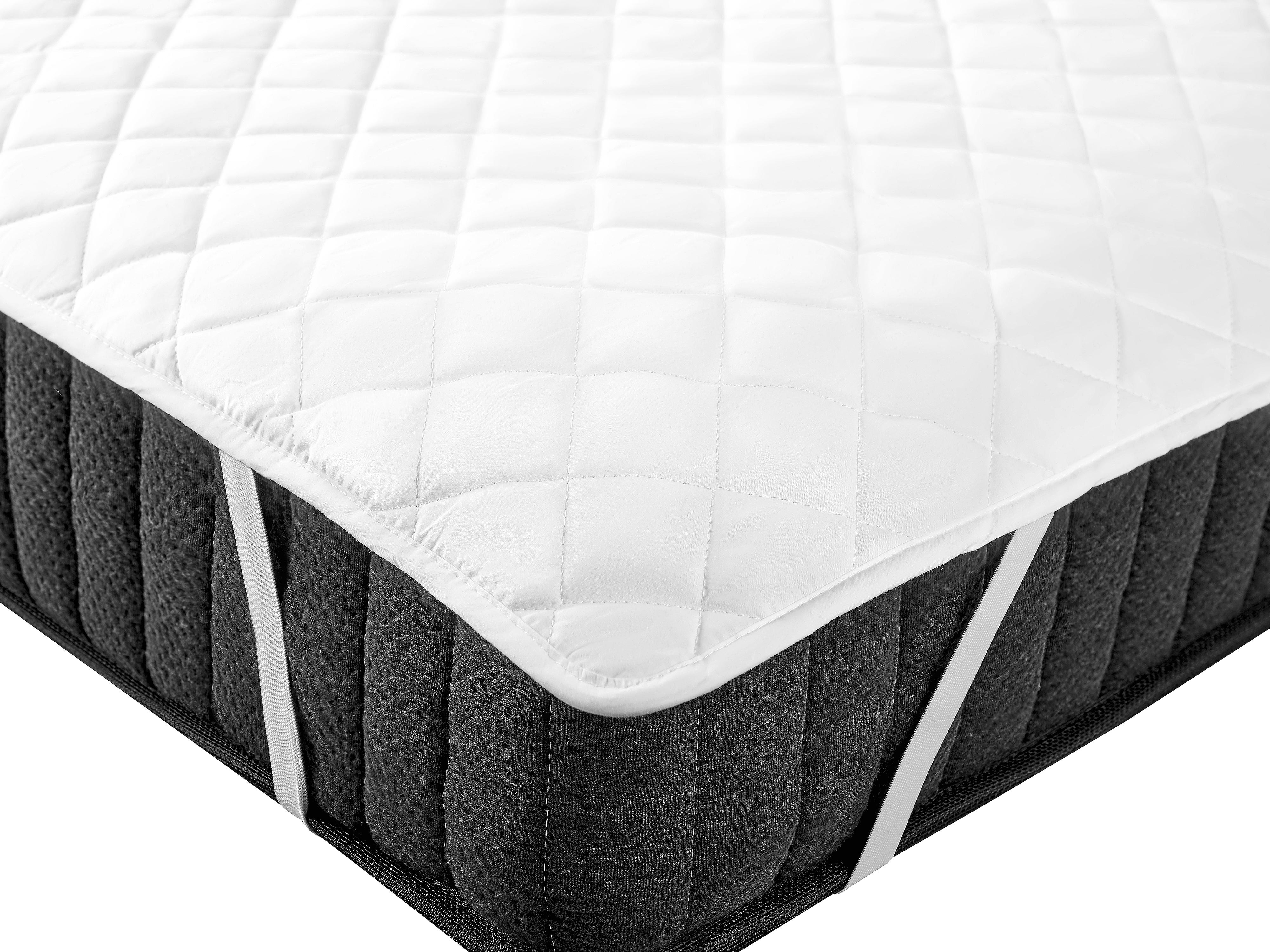 Polyester Mattress Protector ALMANZOR 140 x 200 cm (EU Double)