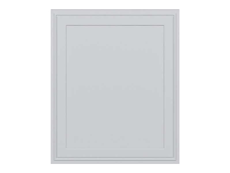 Front do zabudowy zmywarki Verdi 60 cm jasny szary mat