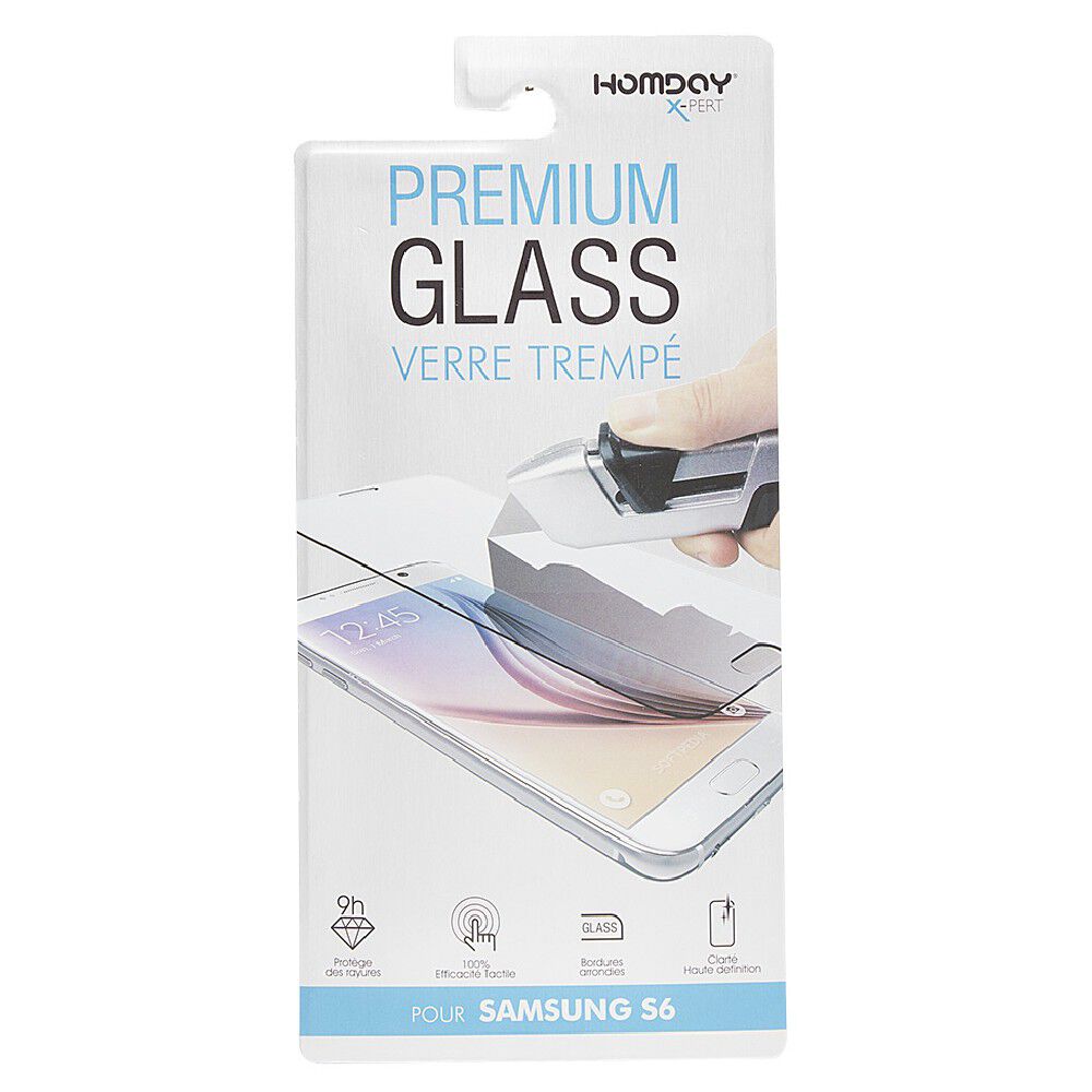 Verre trempé pour Samsung Galaxy S6