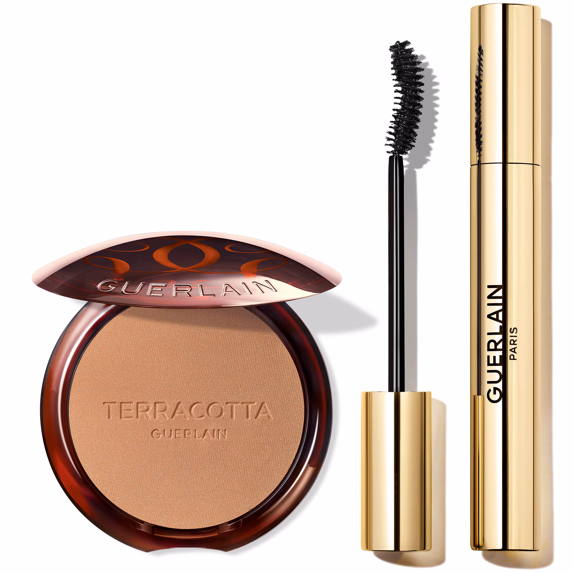 TERRACOTTALa poudre bronzante et le mascara courbe volume intense 24h