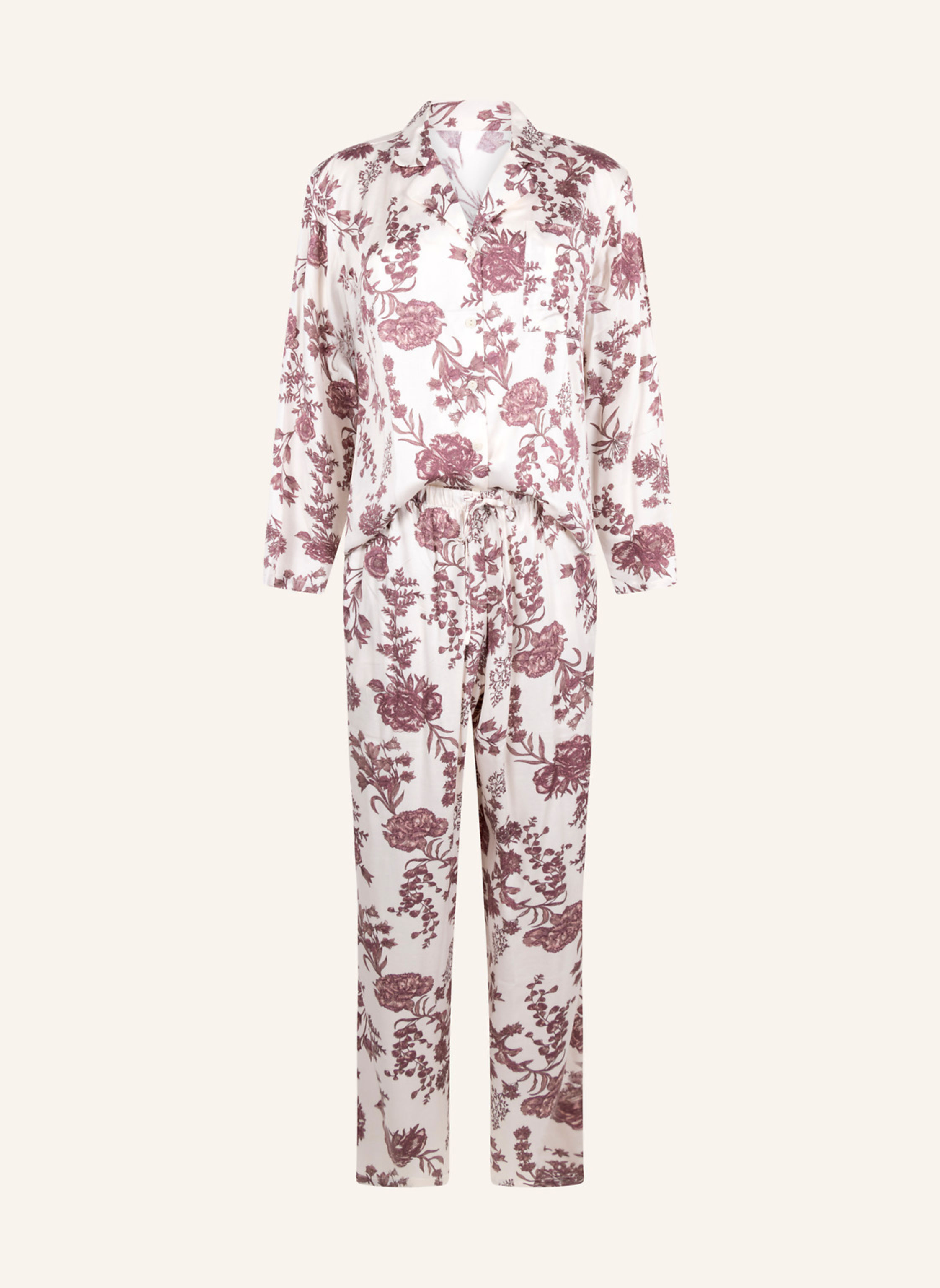 hunkemöller Langarm Shlafshirt WOVEN