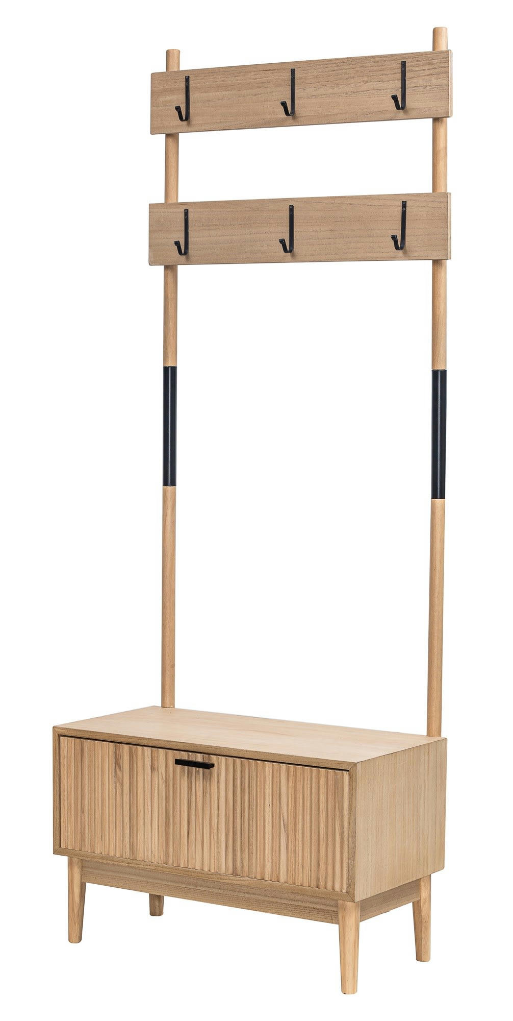 - Vestiaire d'entrée en bois massif