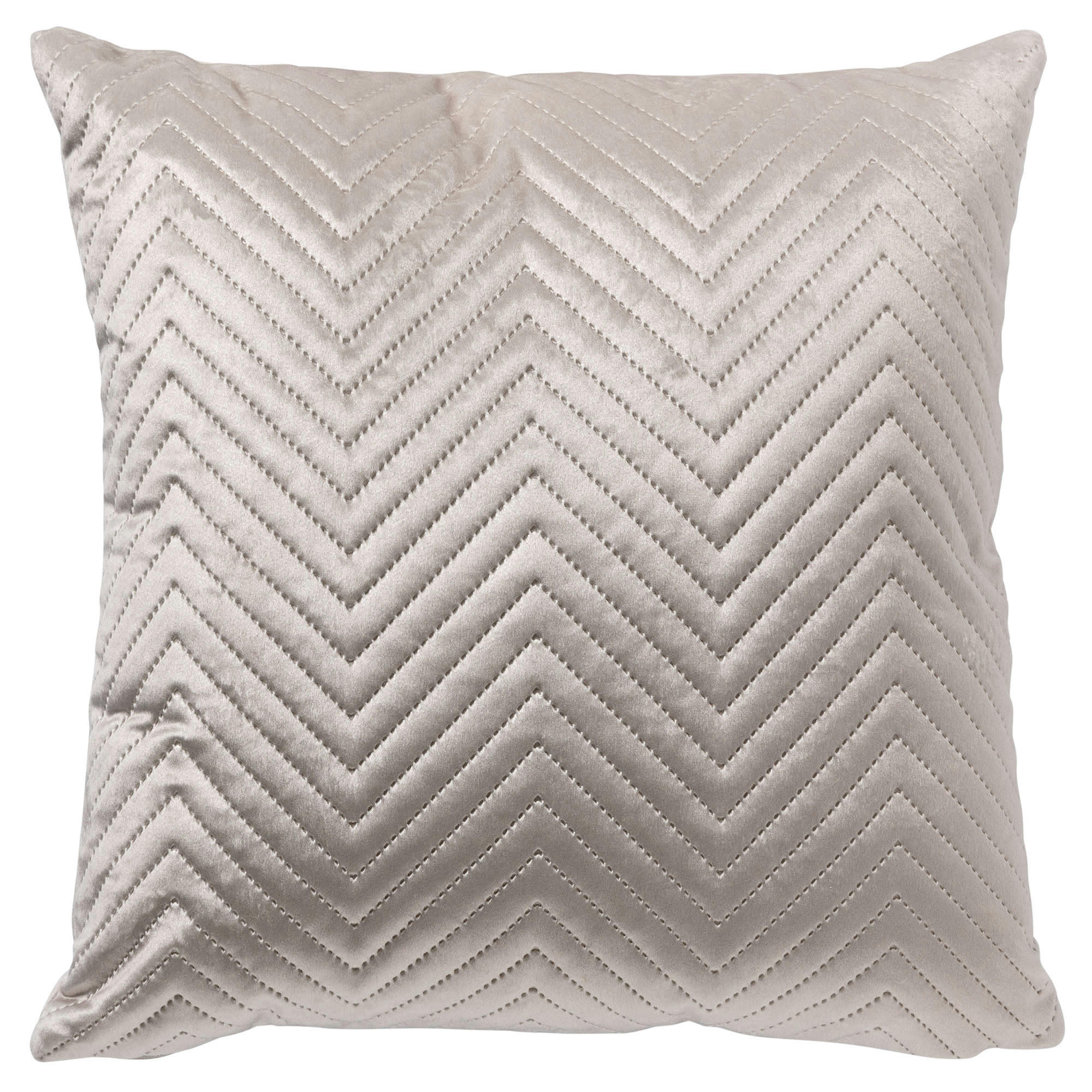 - Housse de coussin beige en velours-40x40 cm avec motif