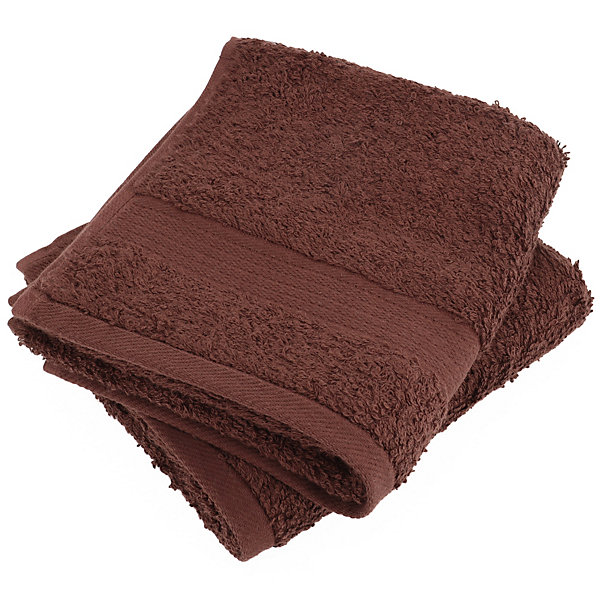 Parure de bain LUXOR 5 pièces marron
