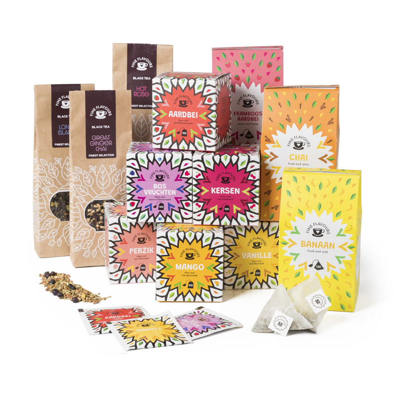 Losse zwarte thee - Great ginger chai - 75 gram