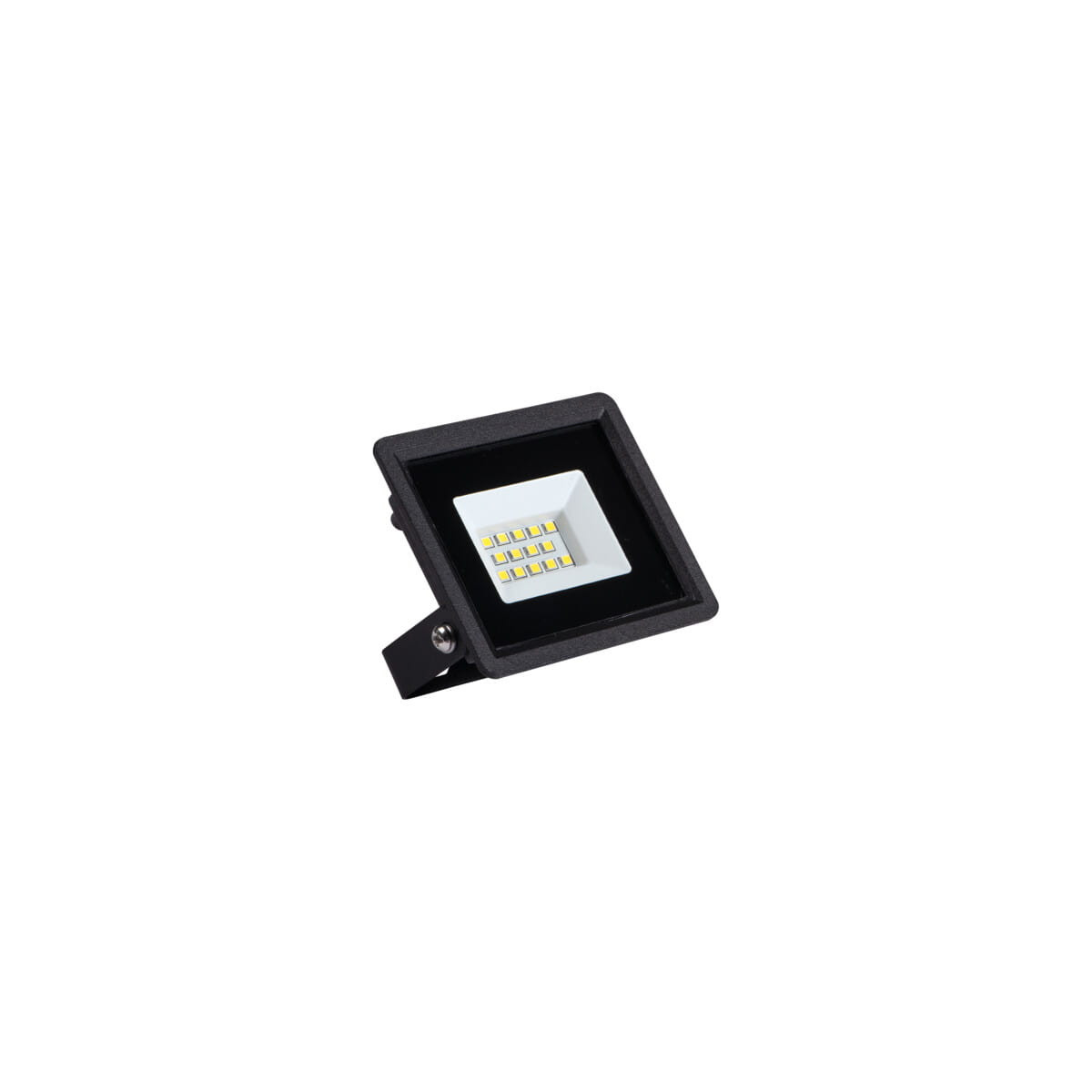 Naświetlacz halogen GRUNczarny LED 10W 800lm biały neutralny IP65 Miledo