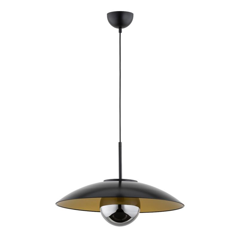 Lampa wisząca ARUM czarno-złota 1xE14x10W wym:90x47x47cm IP20 Alfa