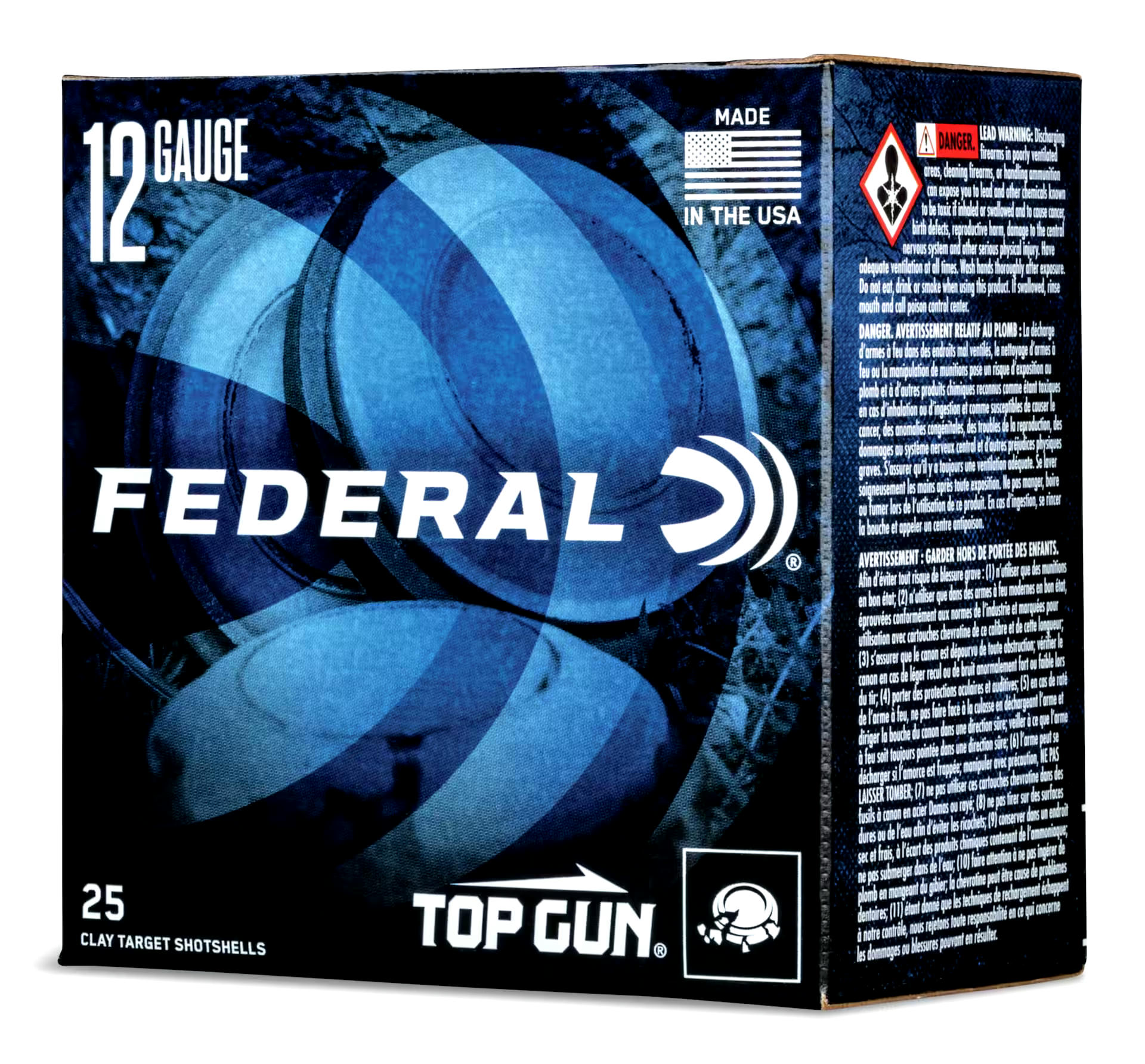 Federal 12-Gauge 1-1/8 oz, 2-3/4-in, 3 Dram #7.5 Lead Shotgun Shells