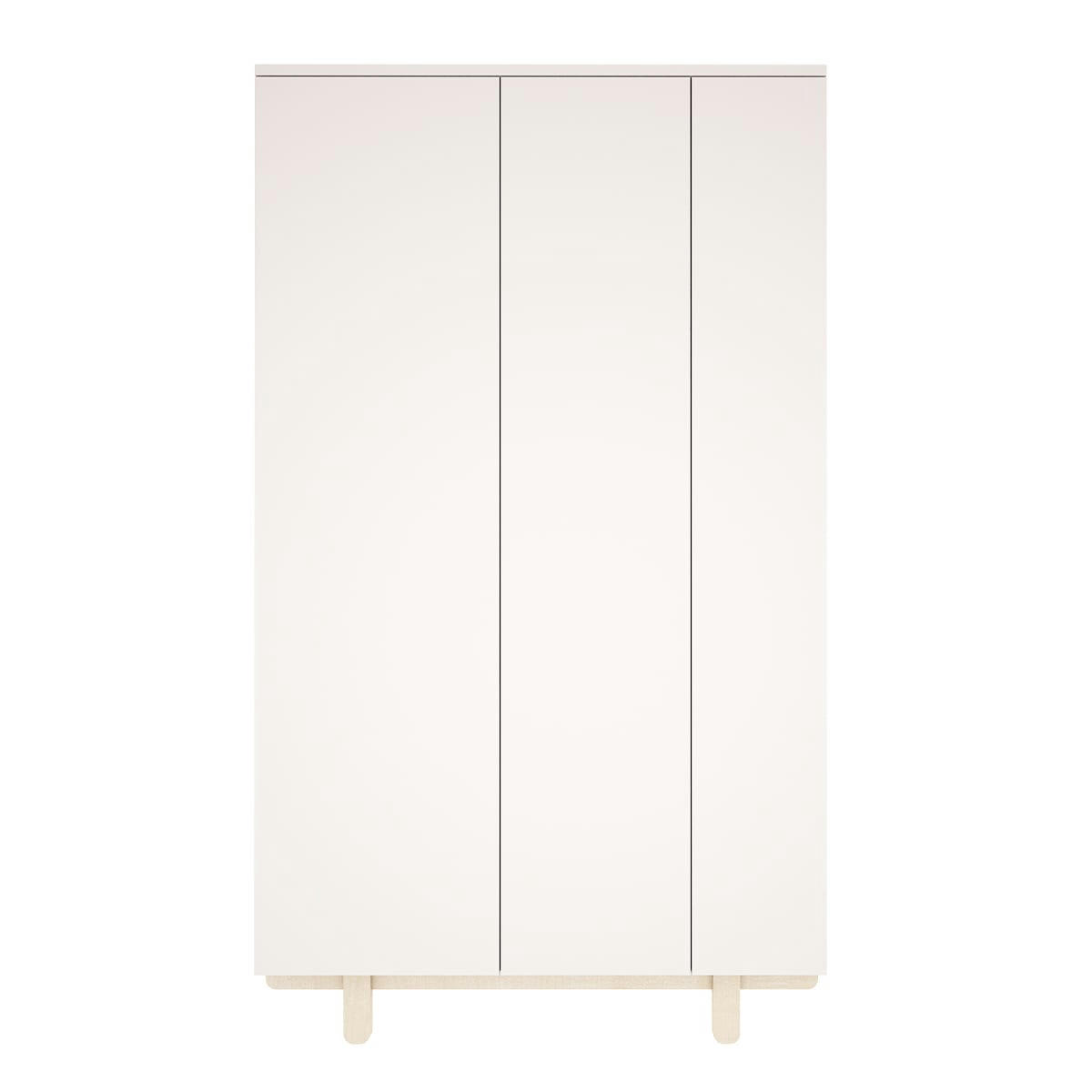 ROMY - Armoire 2 portes blanc