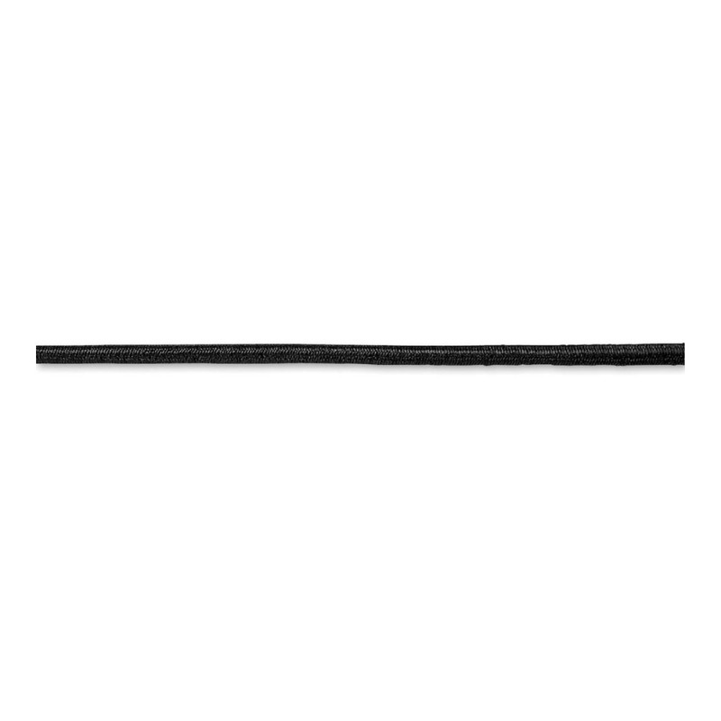 Sandow noir Ø 6 mm au mètre CHAPUIS