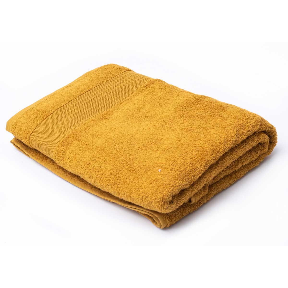 Toalha lençol de banho amarela TIMELESS 100x150cm