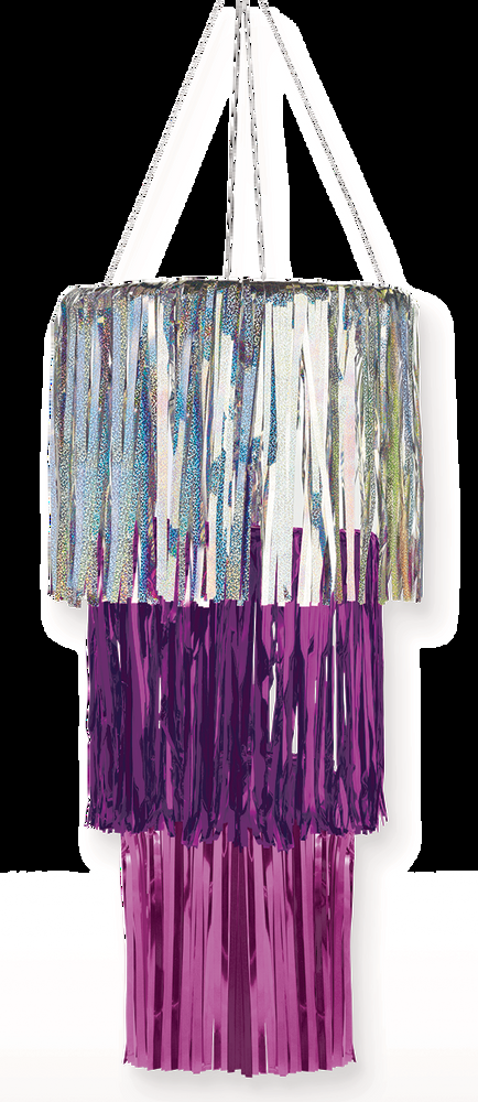 Sparkle 3-Tier Fringe Chandelier