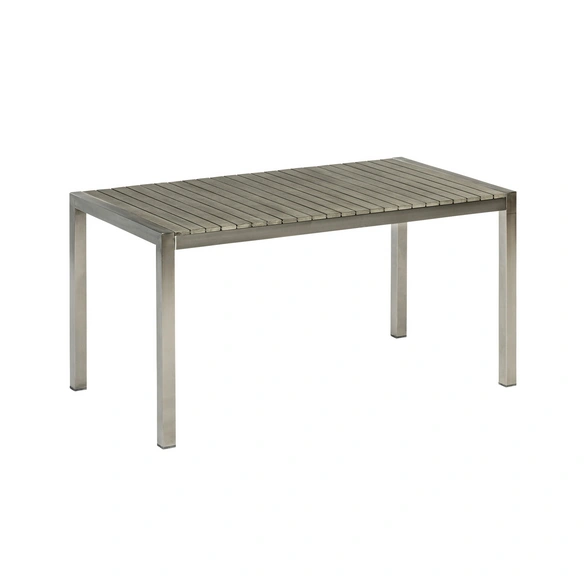 Gartenmöbelset »San Severo«, 4 Sitzplätze, Edelstahl/Kunststoff/Akazienholz