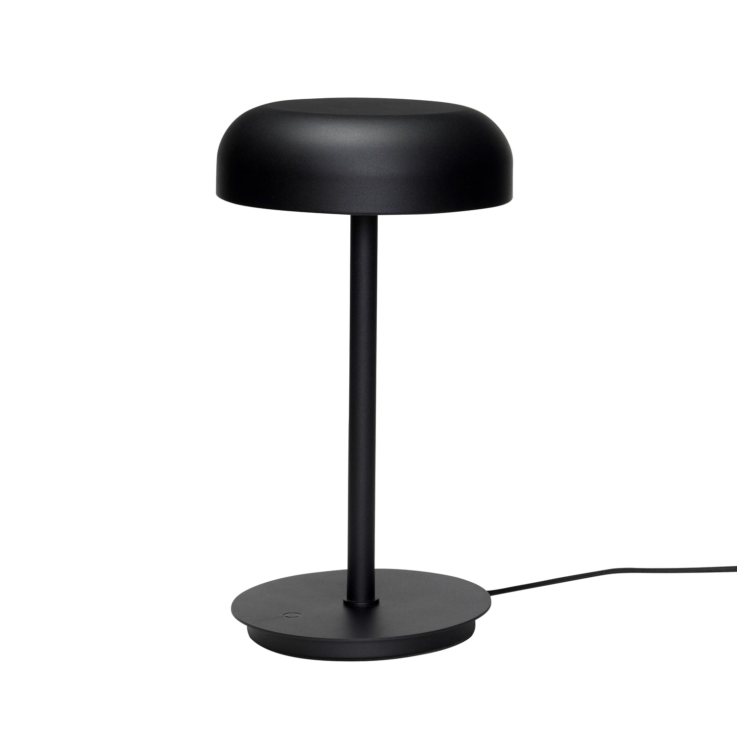 Hübsch tafellamp Velo - ijzer/polycarbonaat - ø20xh37cm integreret