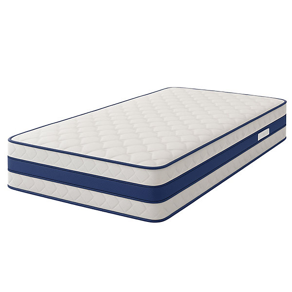 Lattex Blue Matelas 80x200 Mousse rembourrage 100 % polesther - Hauteur 29 cm - Soutien Très Ferme - Face Hiver avec Laine - Face