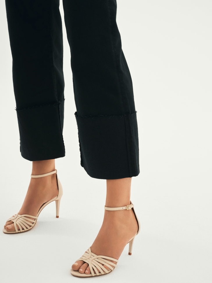 Ladies' beige sandals