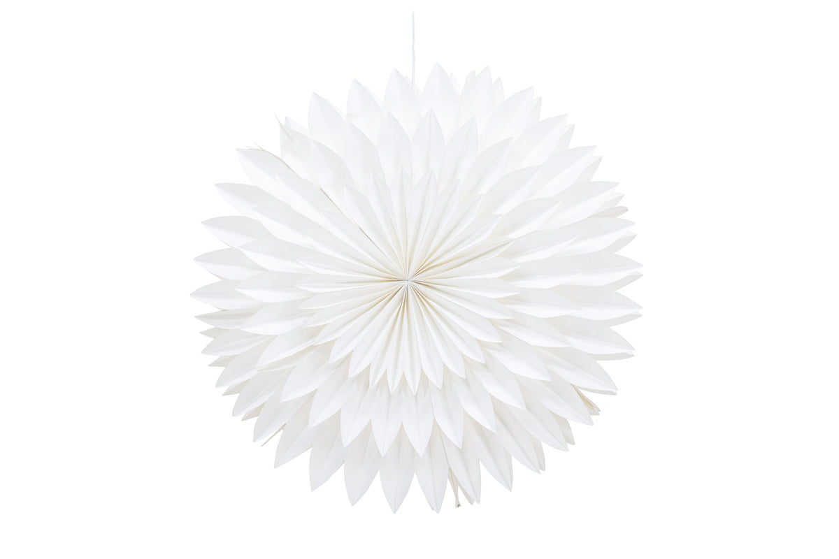 Rebellenclub Hanglamp Roskog - wit - Ø 80 cm