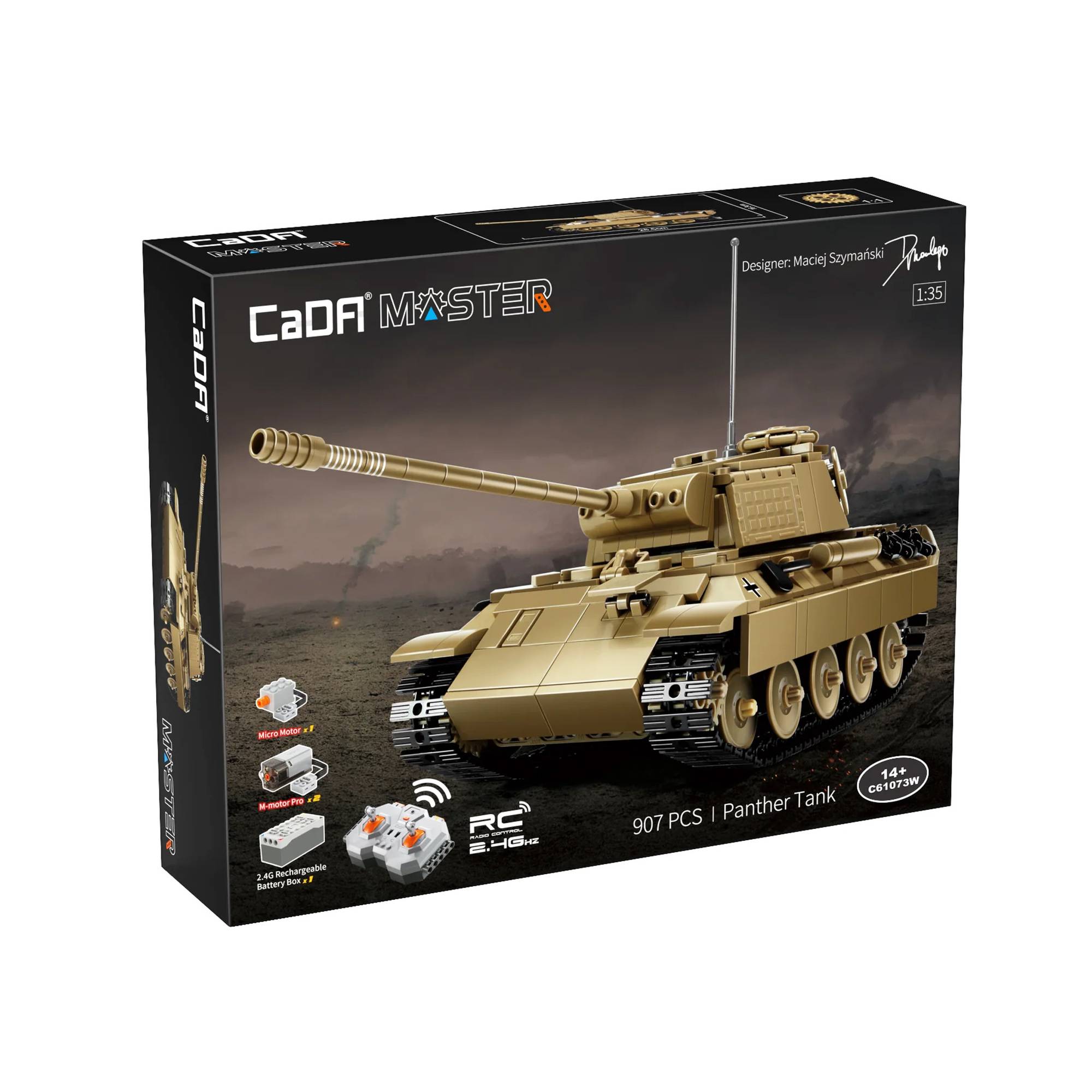 CaDA Master RC Panther Tank 1:35