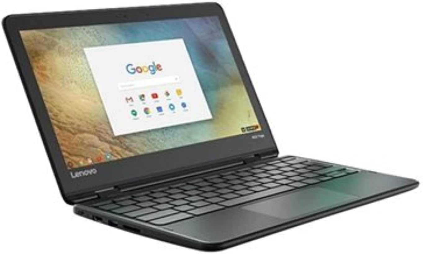 Lenovo 11.6 300e Chromebook Touchscreen LCD 2 in 1- MediaTek M8173C Quad-core 2.1GHz 4GB LPDDR3 32GB Flash Memory Chrome OS Model 81H00000US (Renewed)