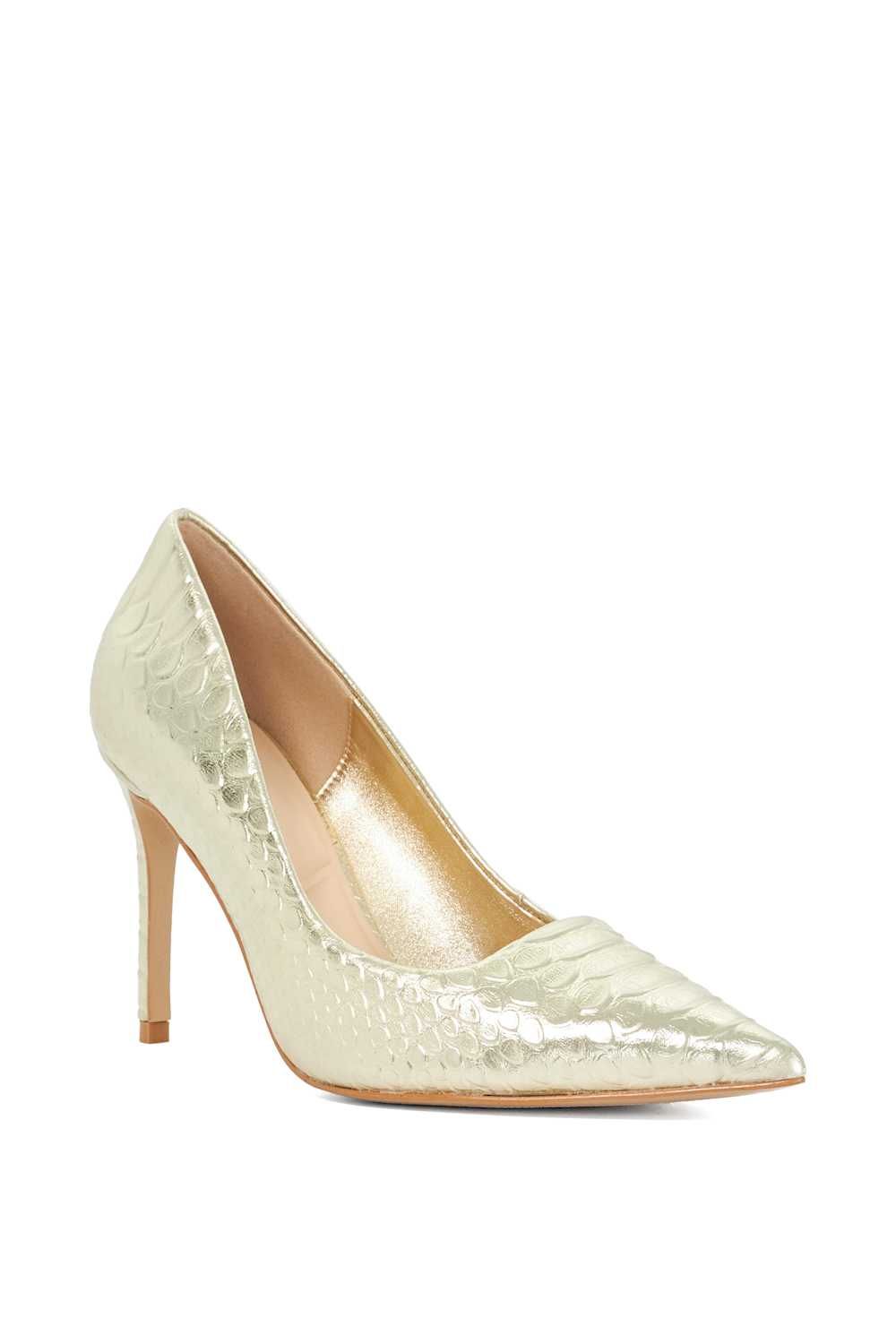 Dune London Assured' Leather Court Shoes