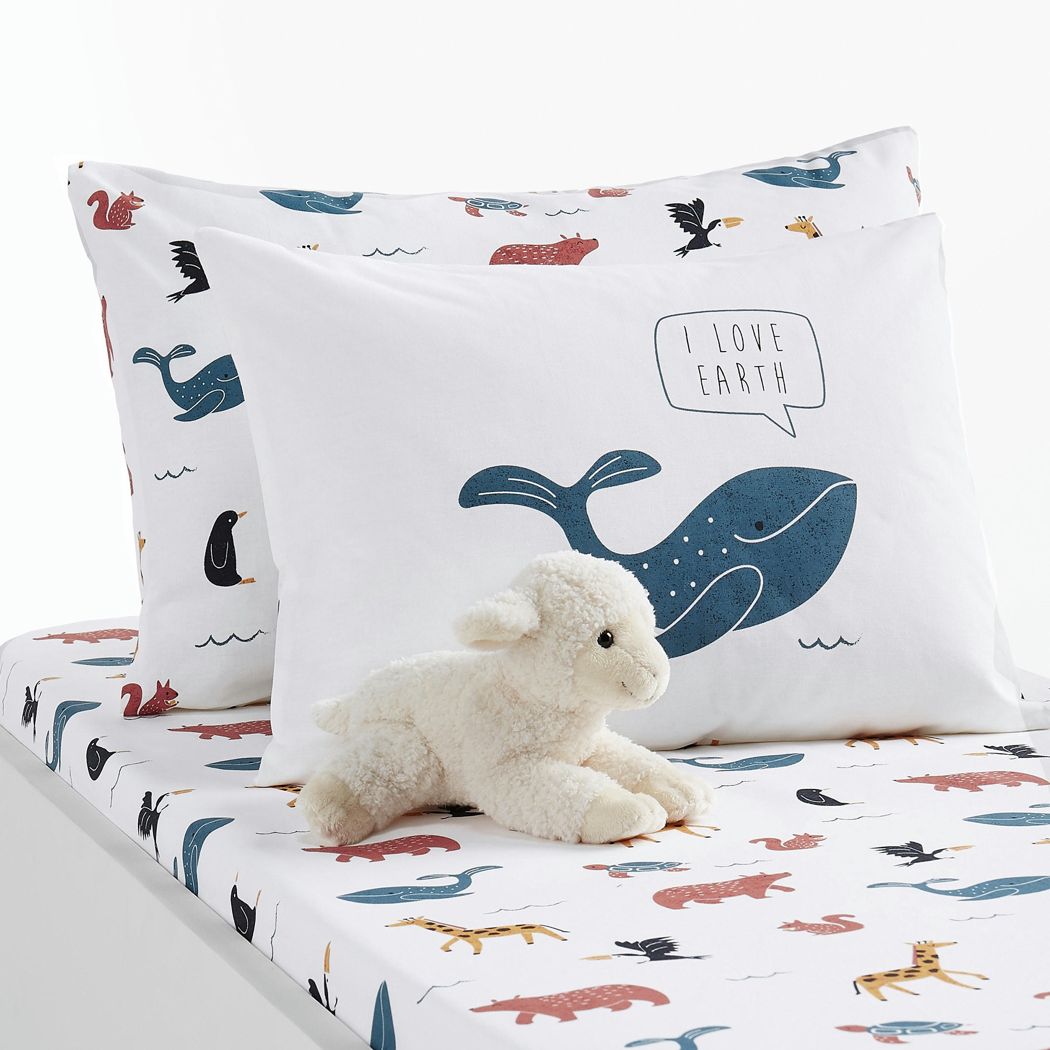 Taie d’oreiller en coton biologique, Earth
