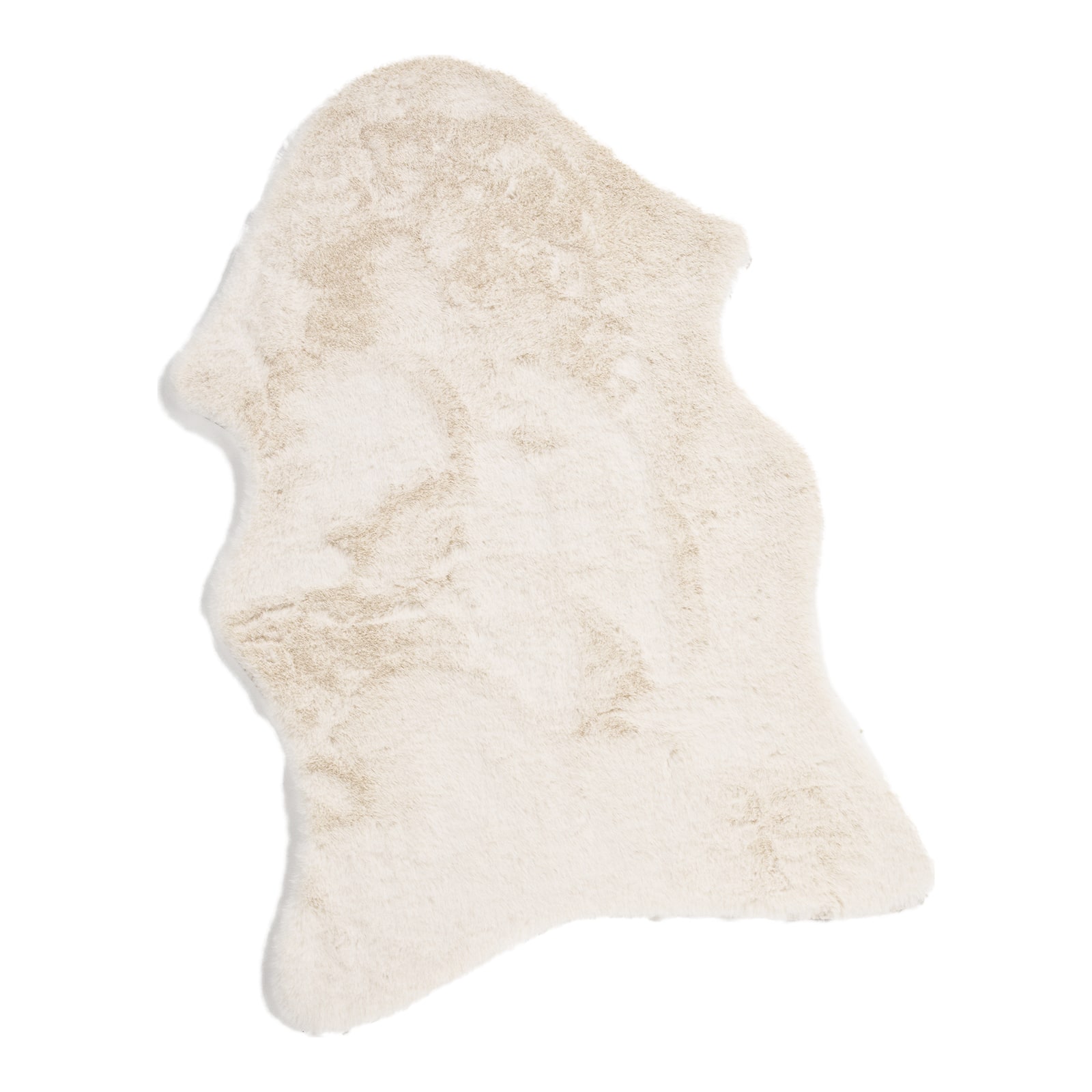 Kunstfell Ida Weiß,L 900 x B 600 mm