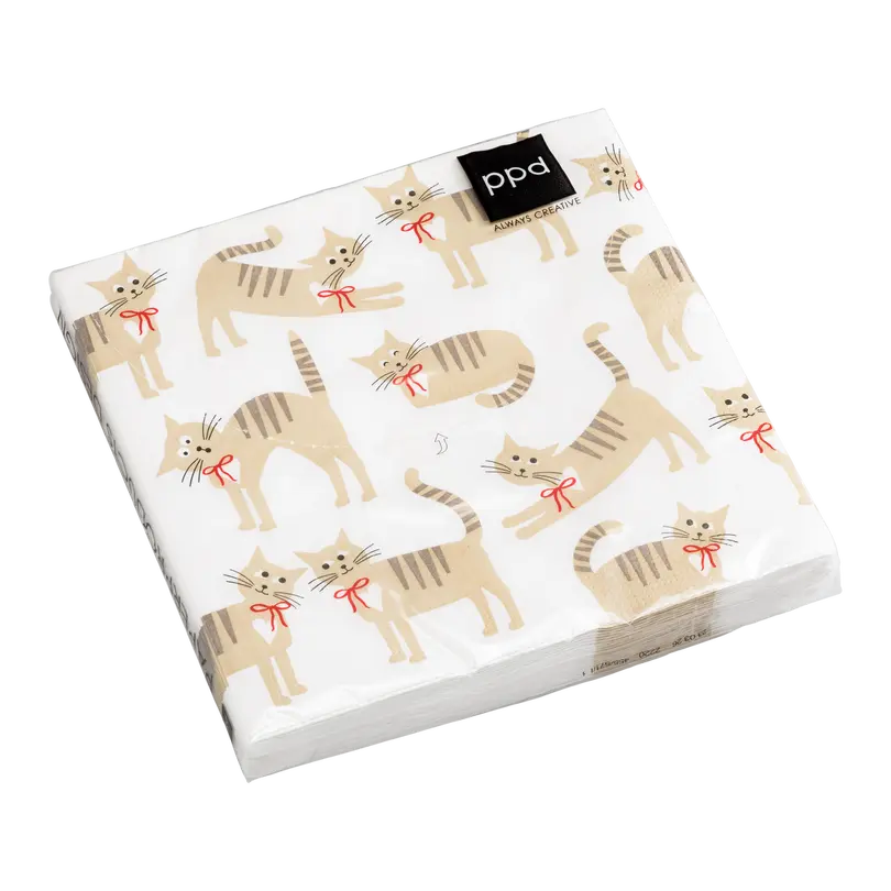 Papierserviette Cat Story