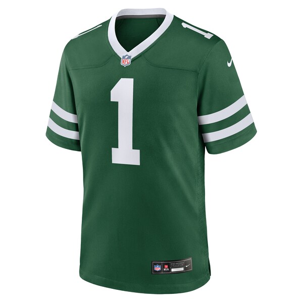 Number 1 Groom New York Jets Nike Game Jersey - Legacy Green