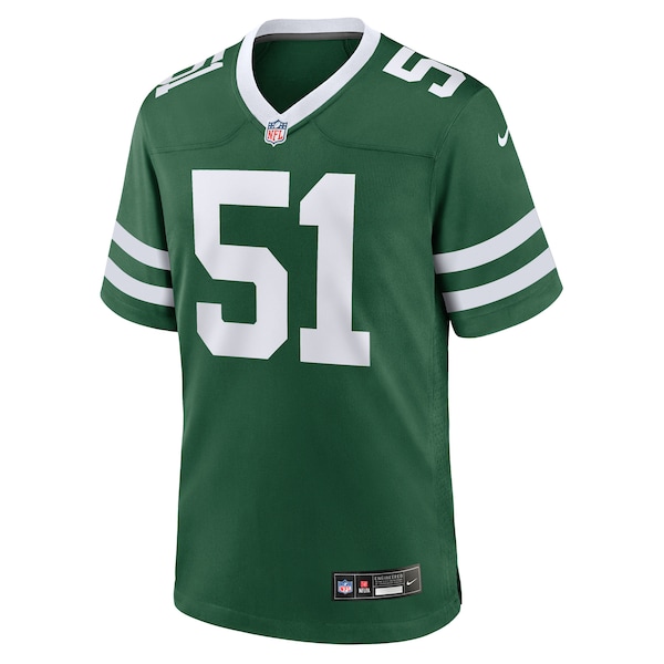 Francisco Mauigoa New York Jets Nike Team Game Jersey - Legacy Green
