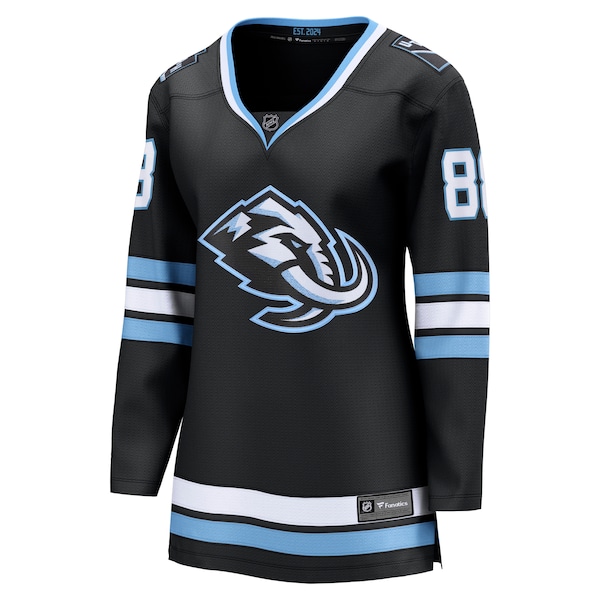 Nate Schmidt Utah Mammoth  Women's Home Breakaway Player Jersey - Black