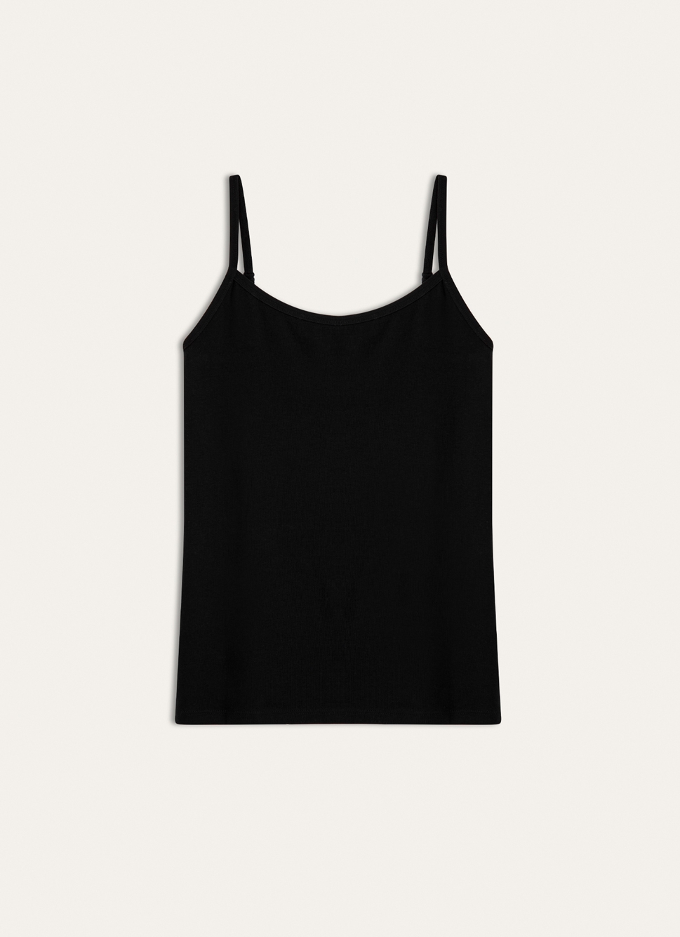 DÉBARDEUR COTON BIOLOGIQUE NOIR