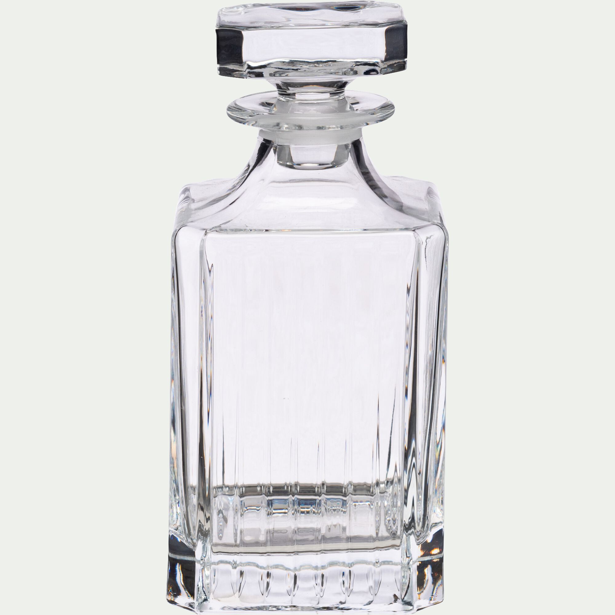 TIMELESS - Carafe à whisky en cristal 75cl - transparent