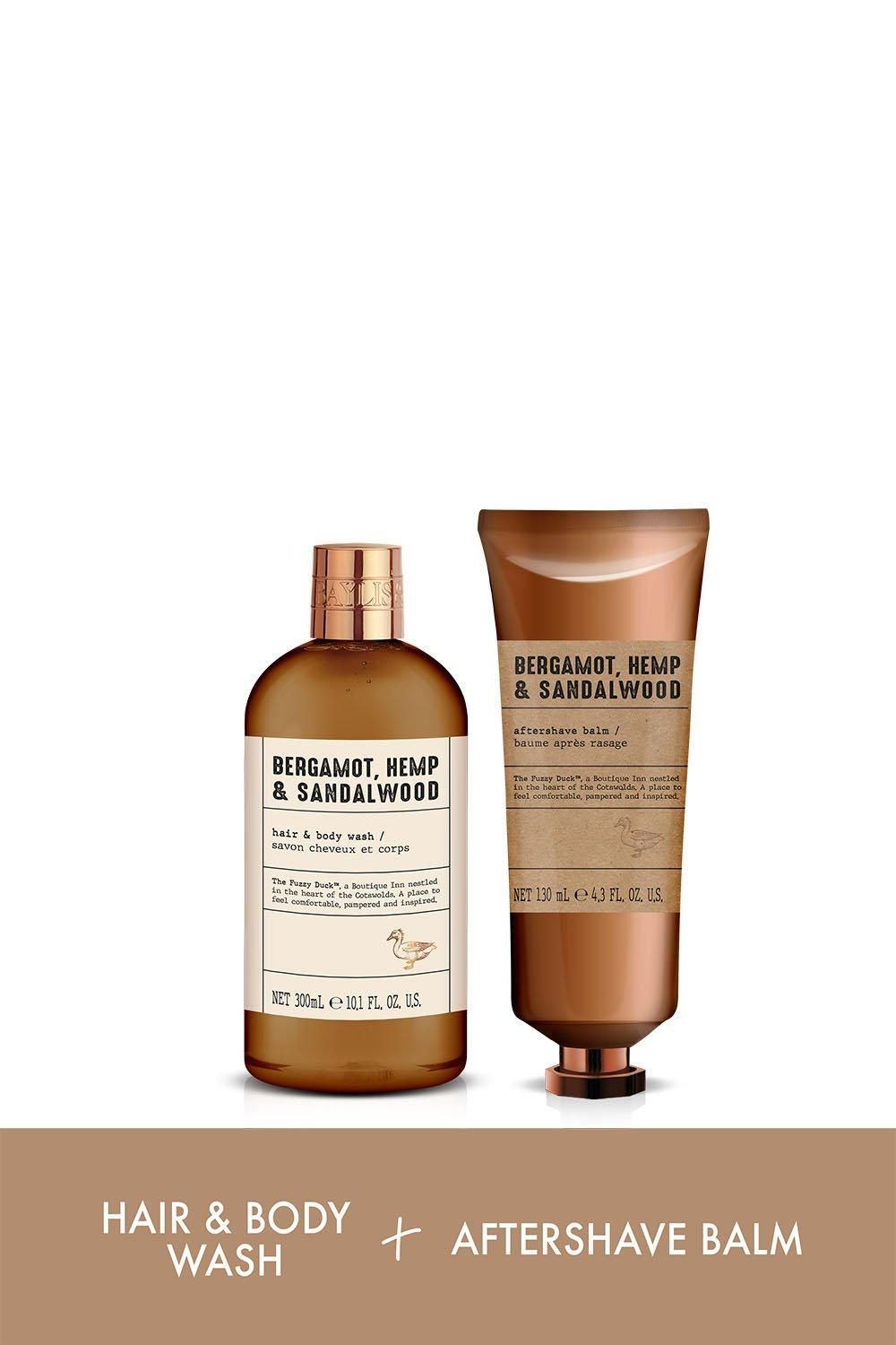 Baylis & Harding Baylis & Harding The Fuzzy Duck Bergamot, Hemp & Sandalwood Men's Luxury Grooming Duo Gift Set
