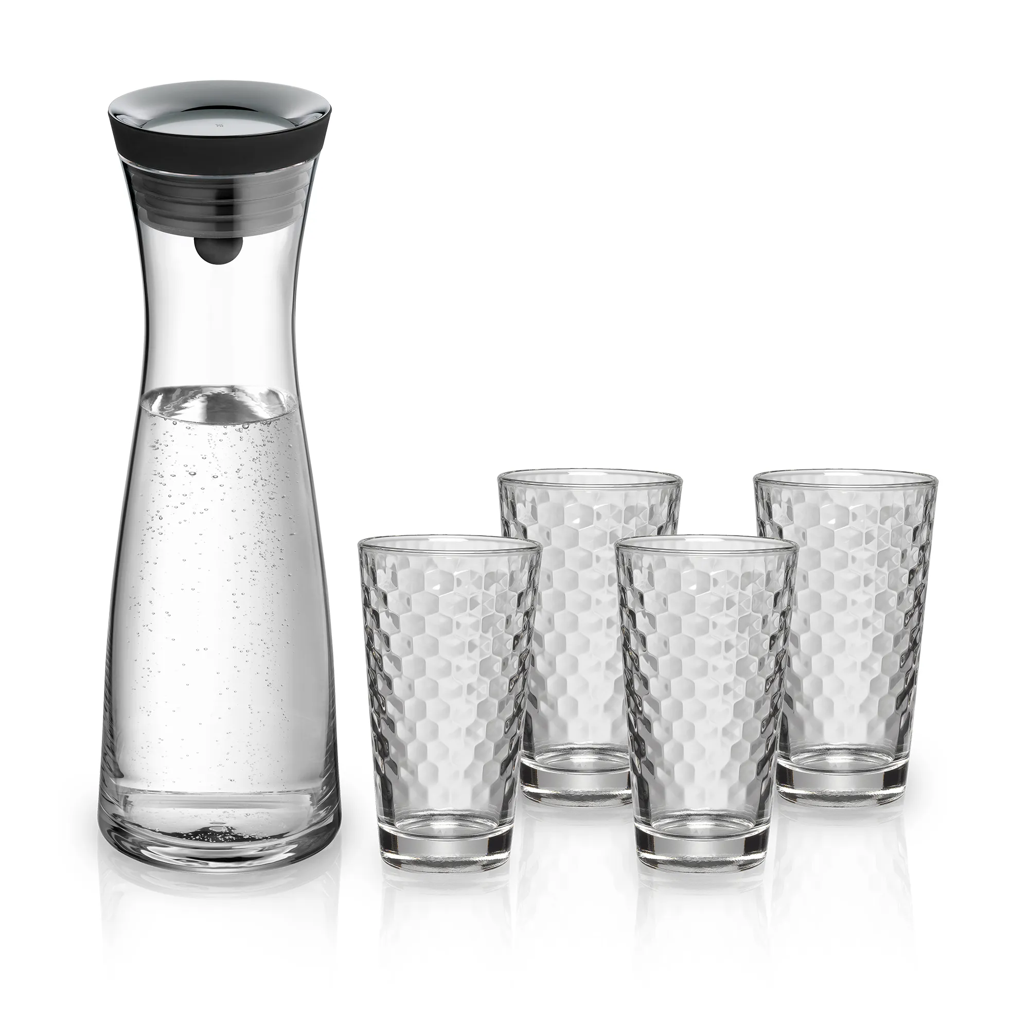 BASIC Decanter with glass set 4pcs.