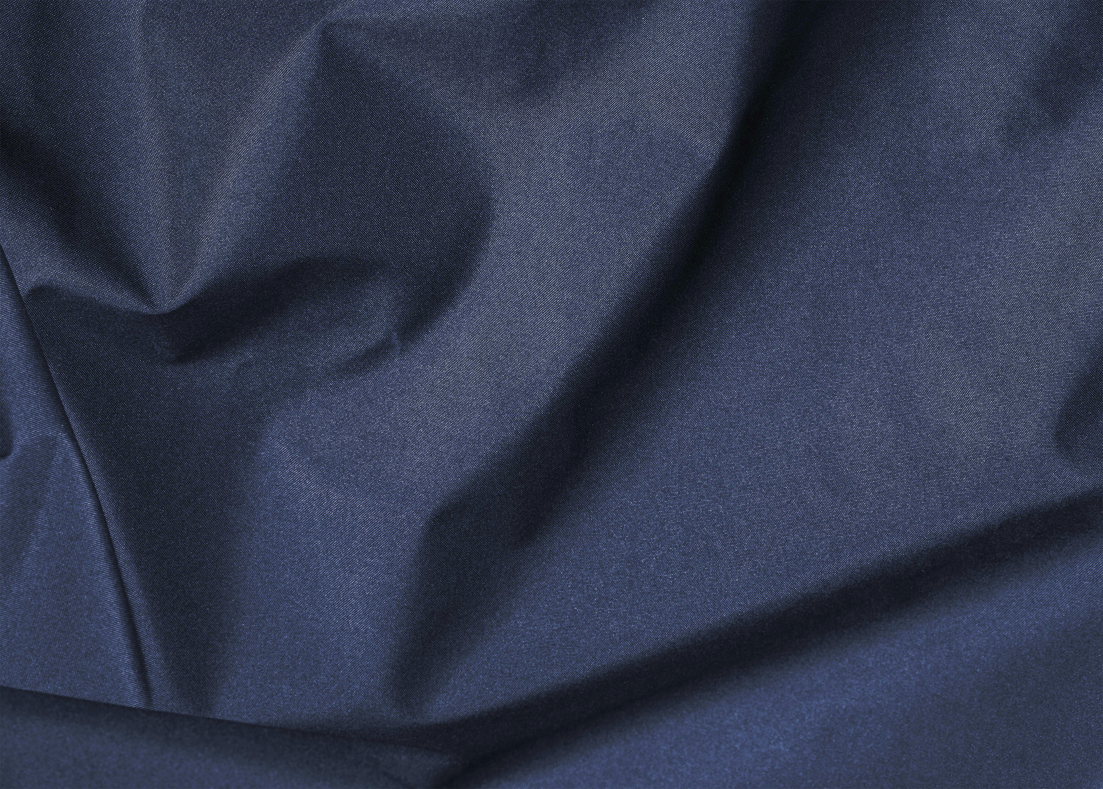 BRAVA - Pouf poire XXL d'intérieur bleu jeans 80x130cm