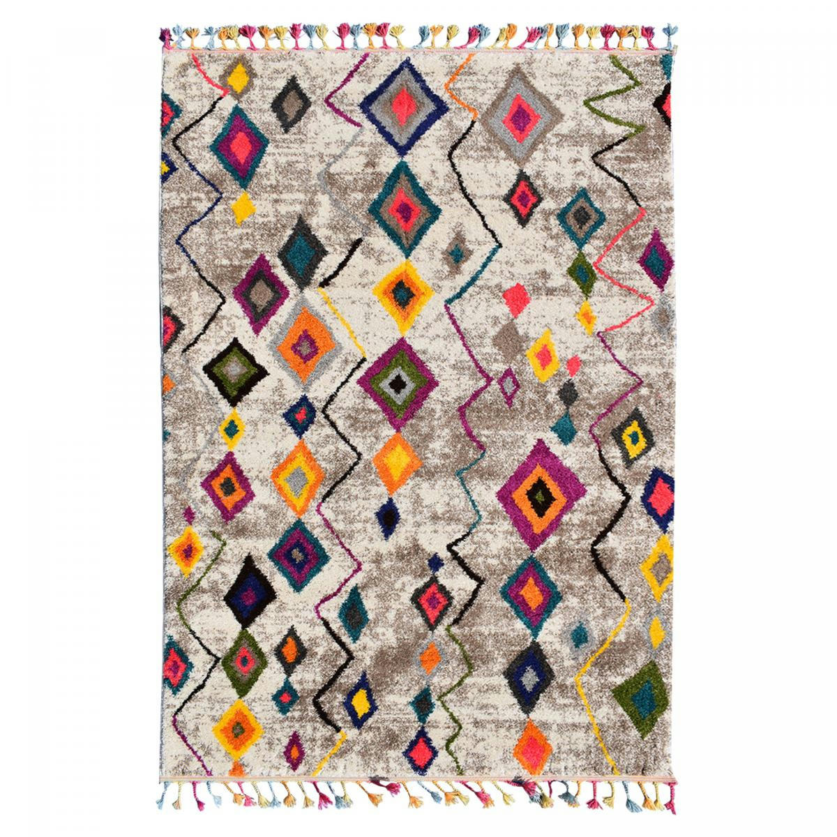 ESSARO - Tapis berbère style gris 200x290