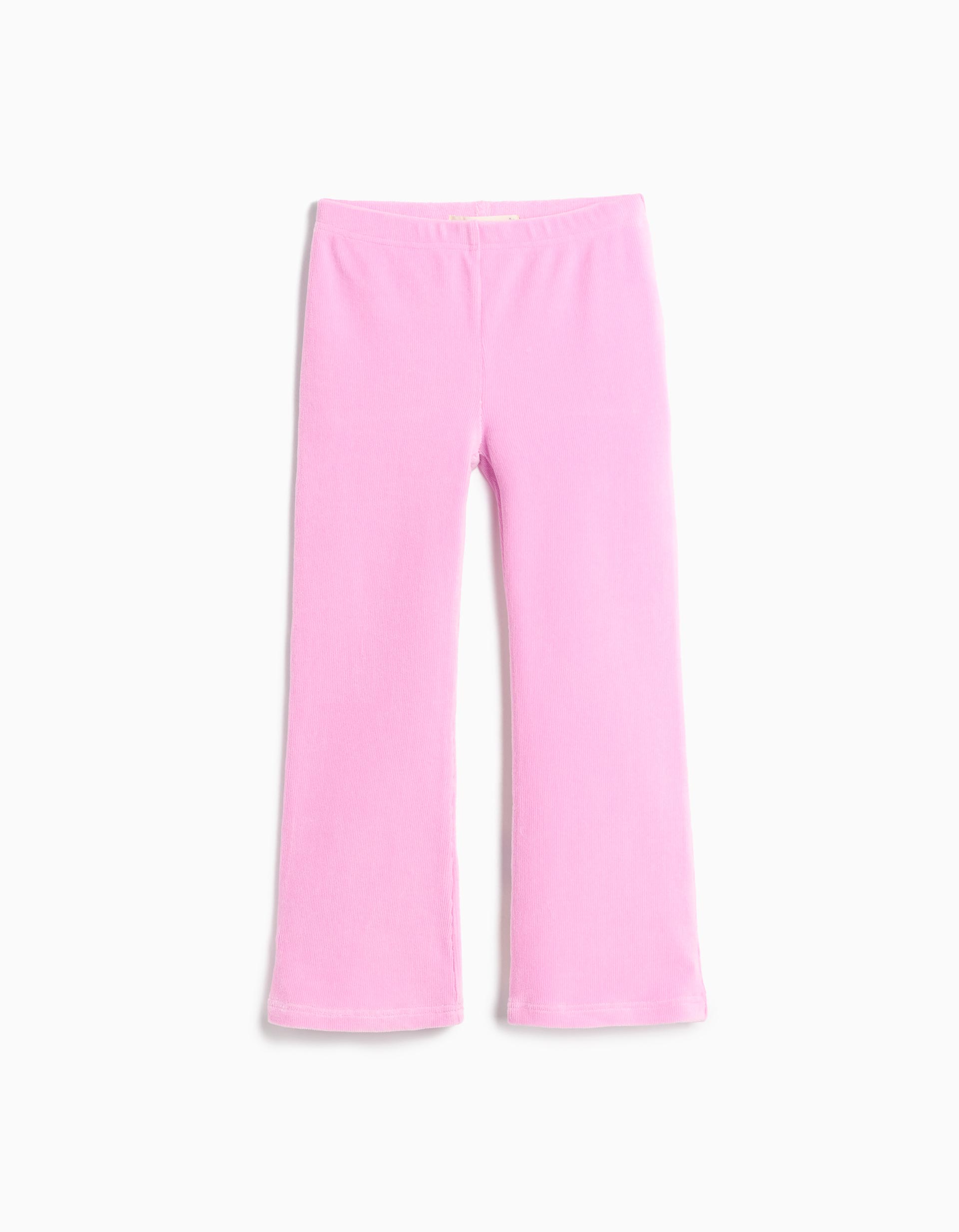Leggings Flare, Menina, Rosa Claro