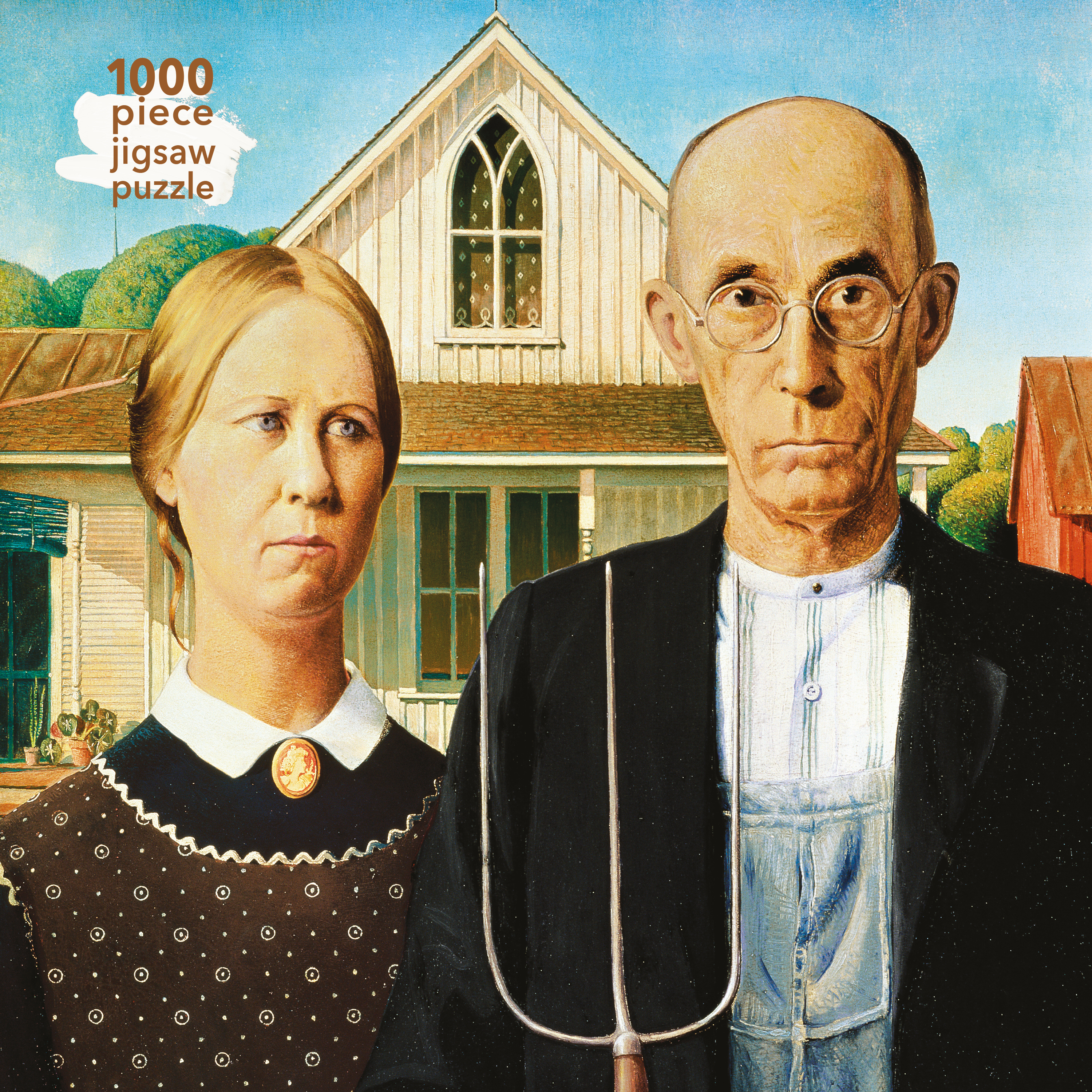 American Gothic Jigsaw Puzzle 1000 Pieces
