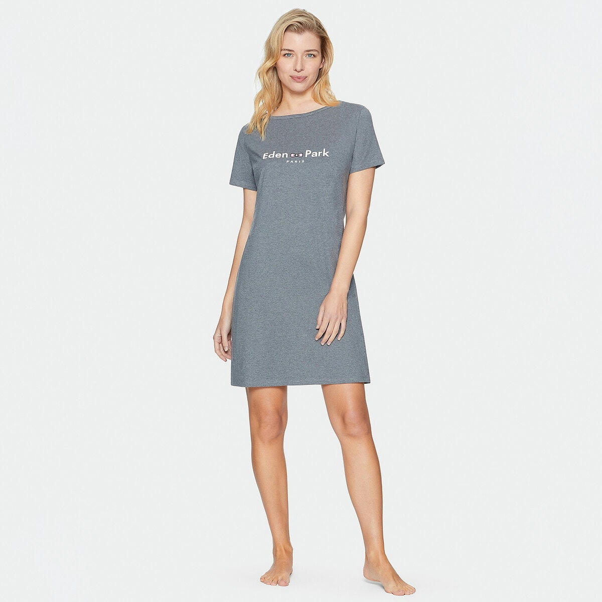 Chemise de nuit manches courtes en modal