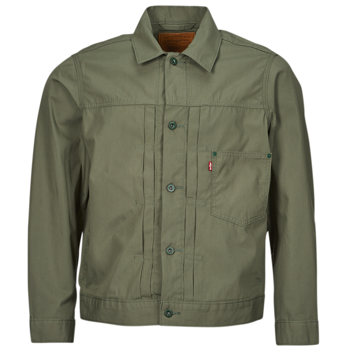 Levi's - TYPE I TRUCKER - Green