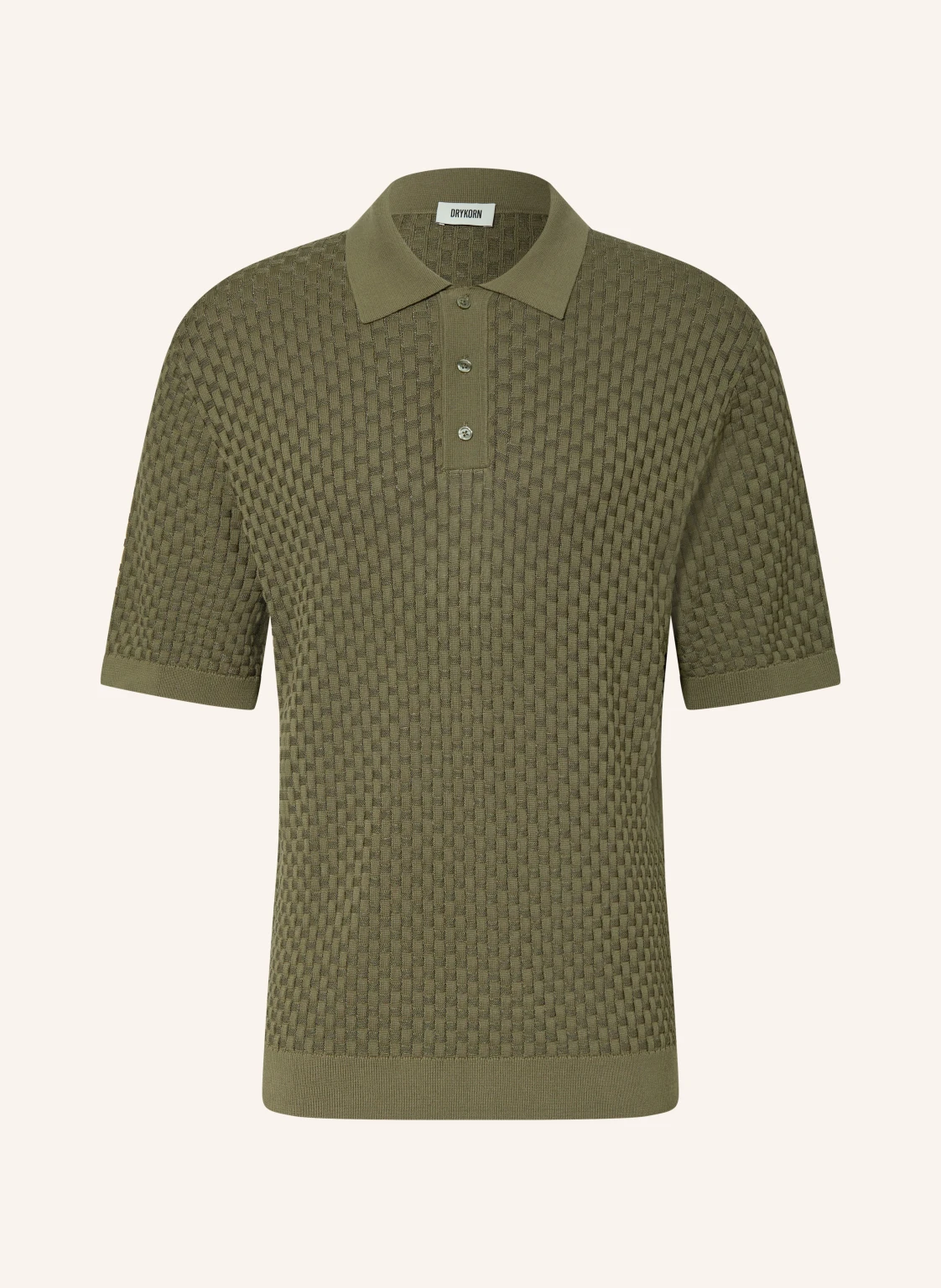 DRYKORN Strick-Poloshirt TAMIAN Relaxed Fit