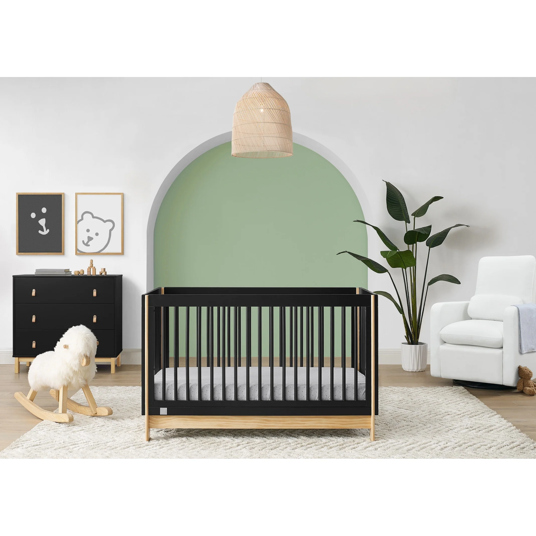Oxford 6-in-1 Convertible Crib - Greenguard Gold Certified