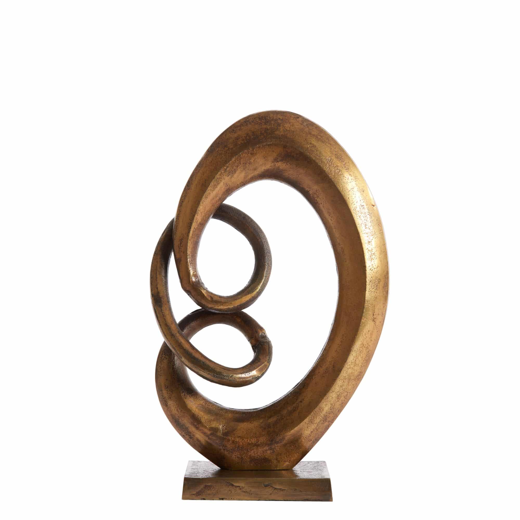 Light & Living ornament Eddy - antiek brons - 20x20x34cm