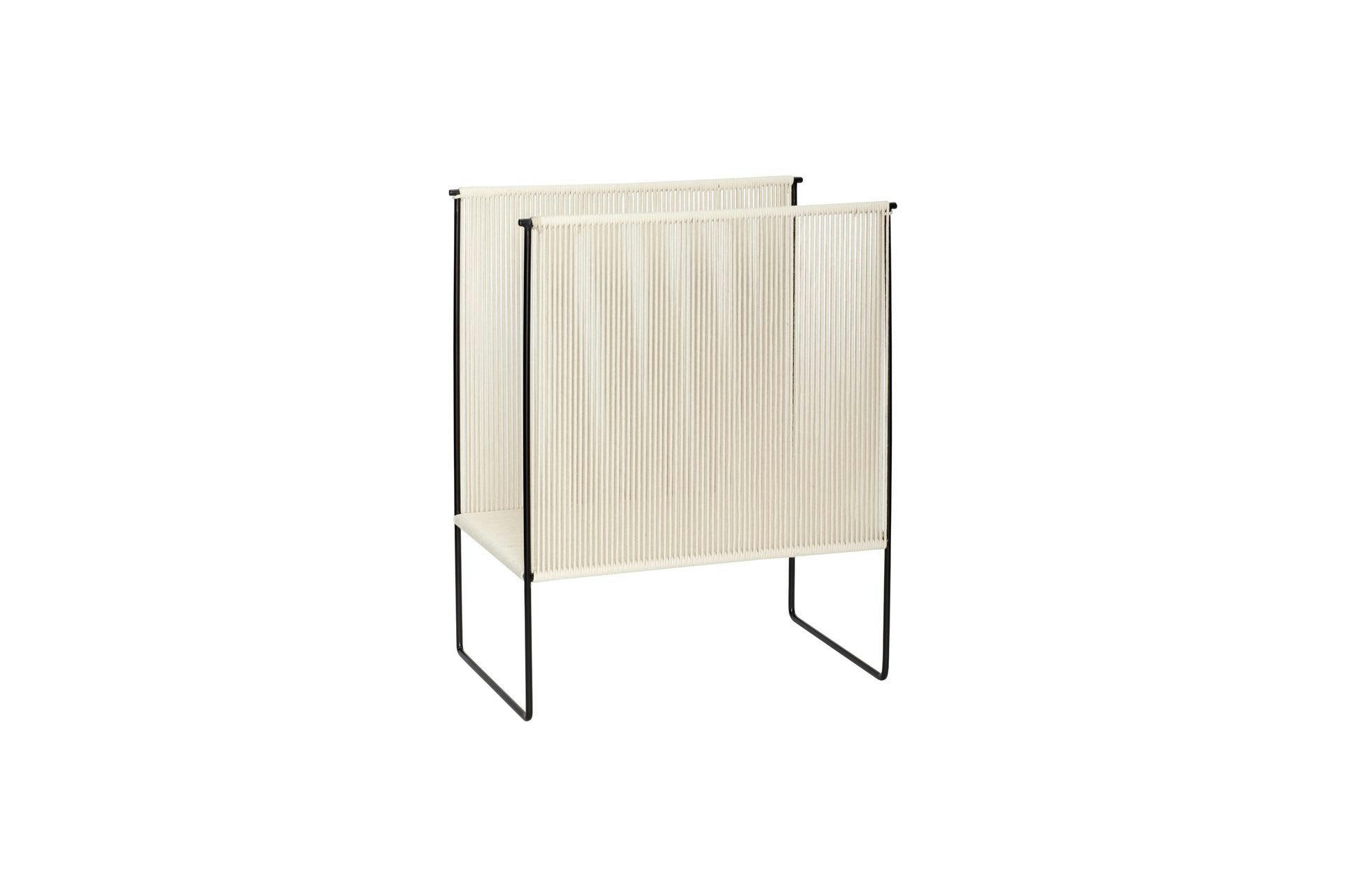 STRING - Porte-revues en coton beige