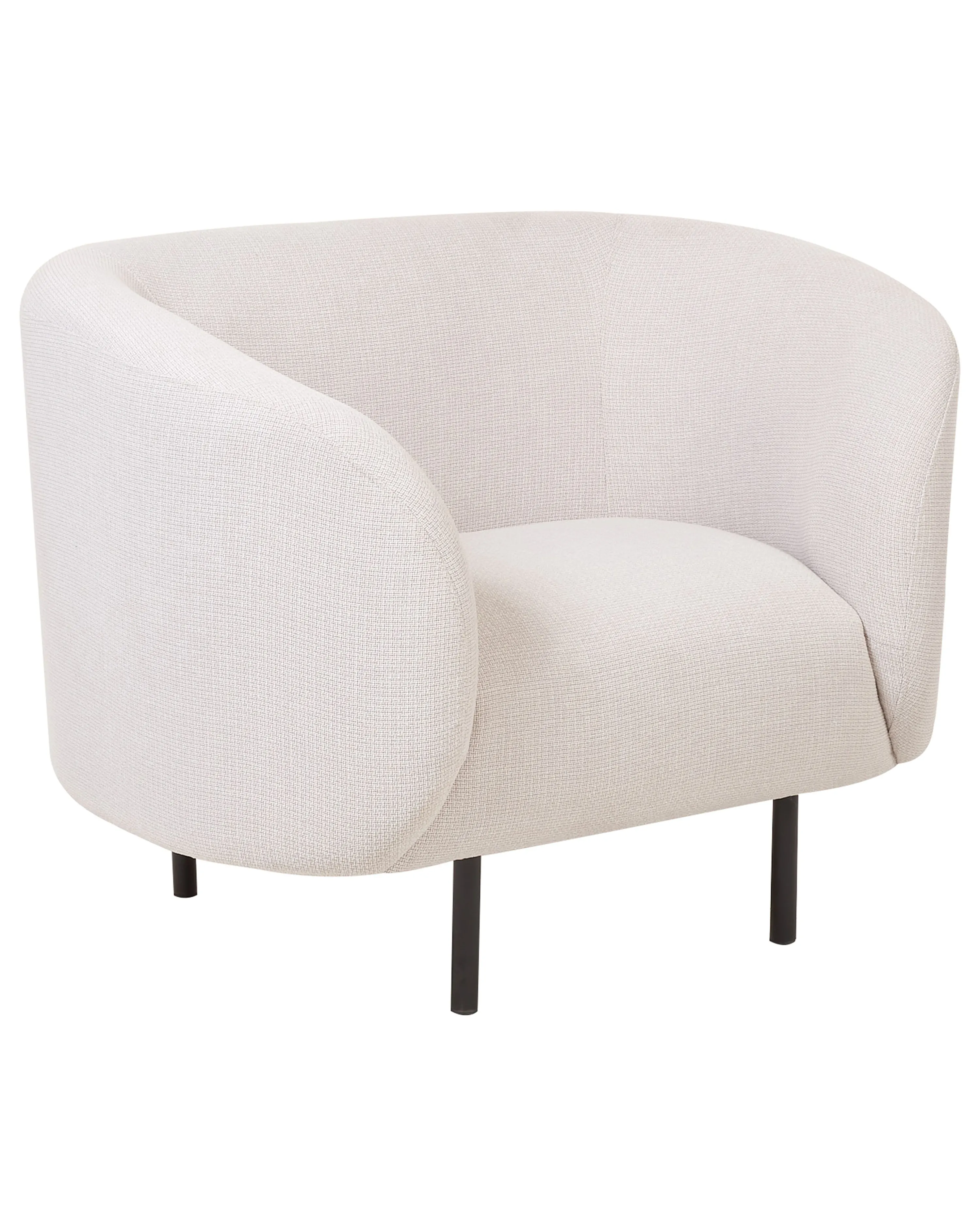 Armchair LOEN Fabric Light Beige