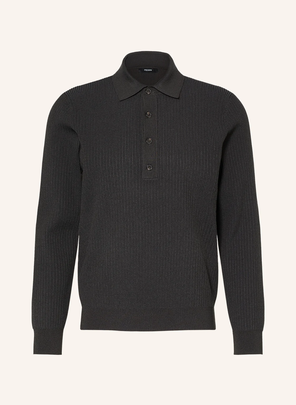 REISS Strick-Poloshirt