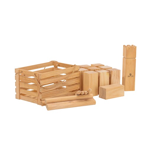 Classic Outdoor Wooden Kubb Lawn Game Set